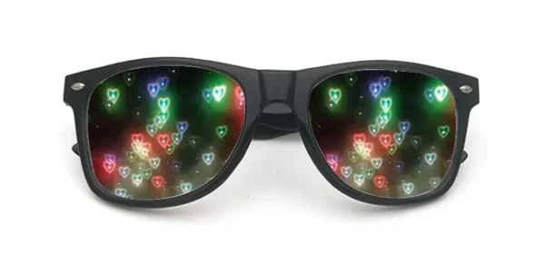 HEART PRISM GLASSES